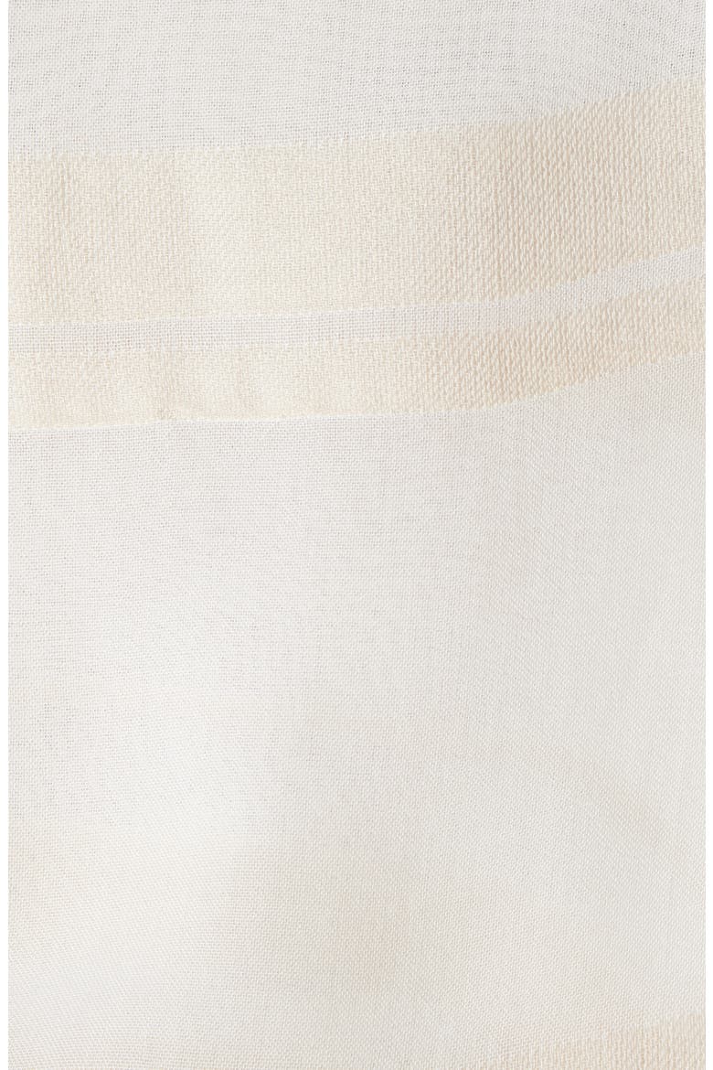 Sheer Stripe Pareo Wrap, Alternate, color, TAN- WHITE
