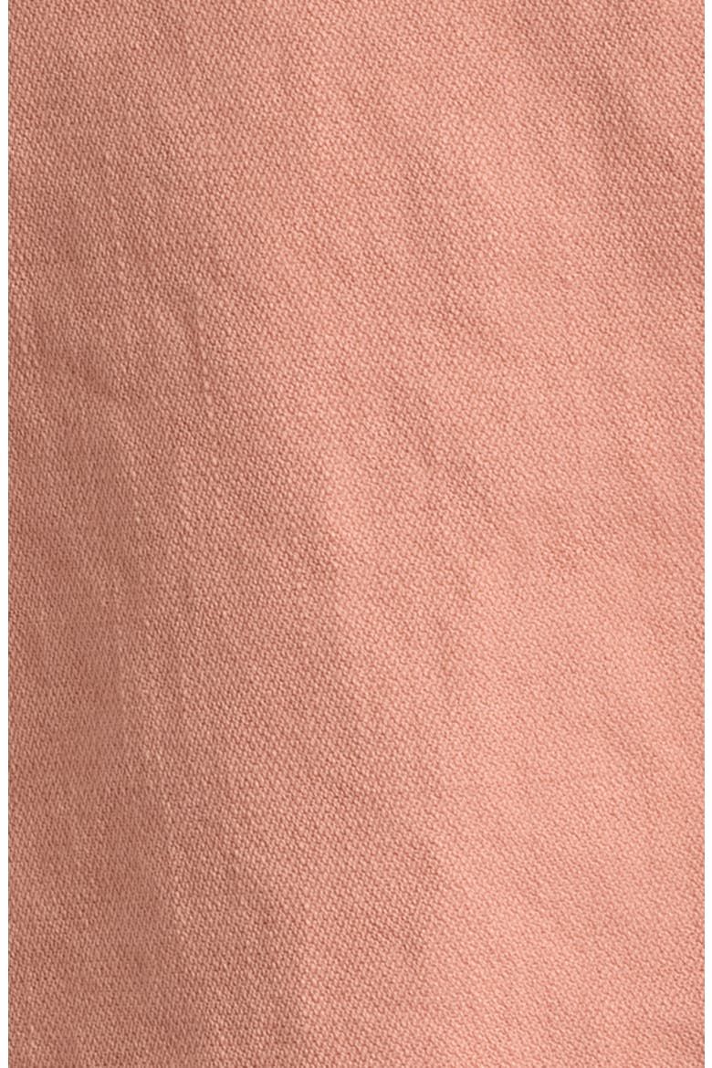 Relaxed Cotton Button-Up Shirt, Alternate, color, ADOBE