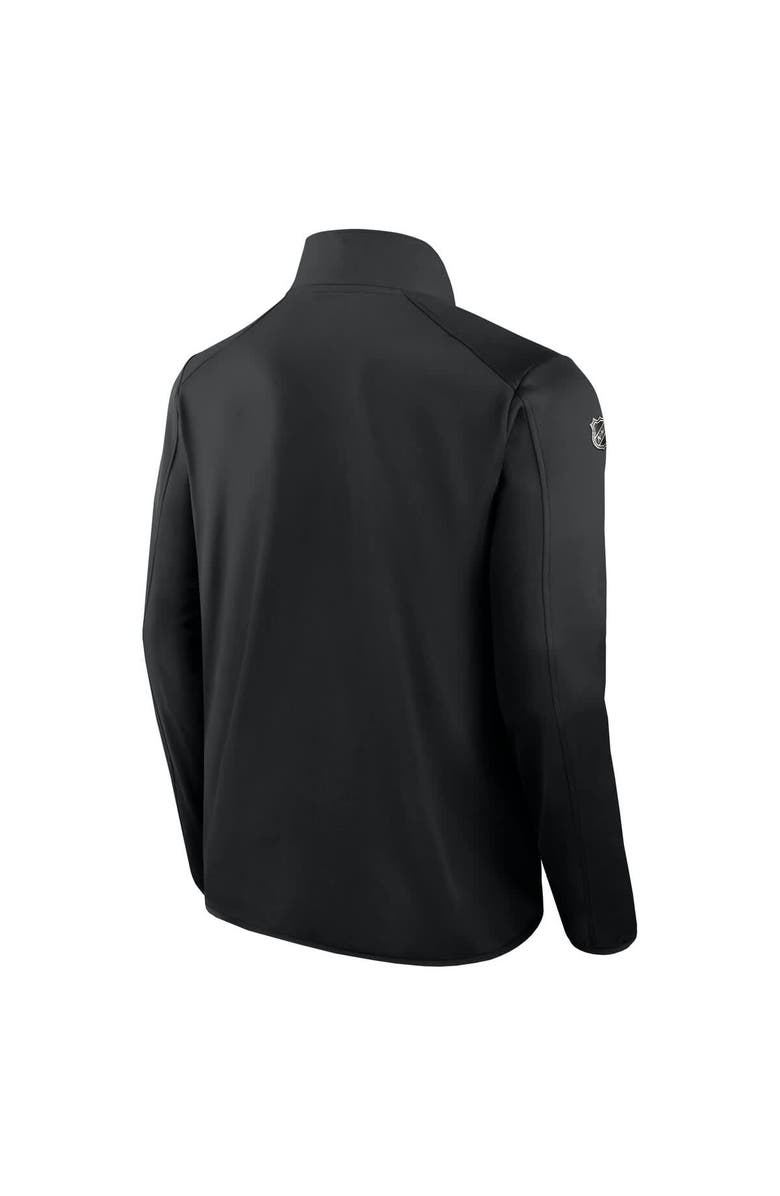 FANATICS Men's Fanatics Black Boston Bruins Authentic Pro Rink Fleece Full-Zip Jacket, Alternate, color, Black