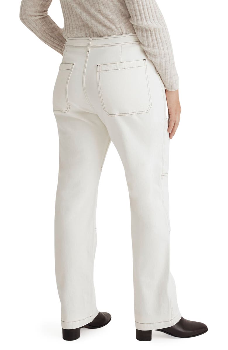 Madewell The '90s Straight Cargo Jeans, Alternate, color, Lighthouse