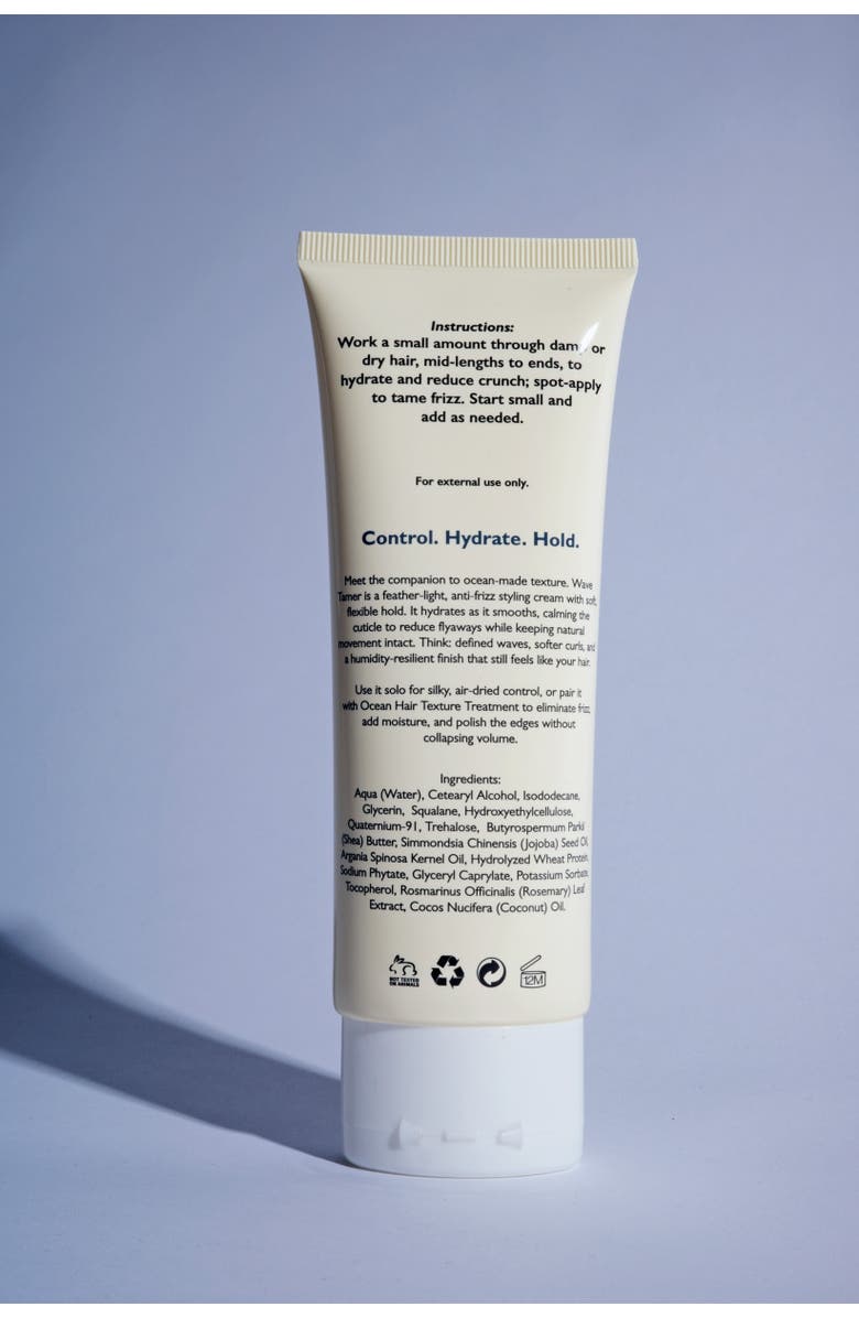 Montauk Hair Co Wave Tamer Anti-Frizz Styling Cream, Alternate, color, NO COLOR