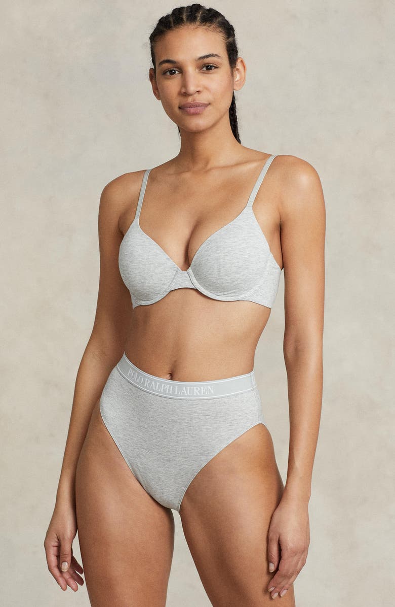 Polo Ralph Lauren Underwire T-Shirt Bra, Alternate, color, 