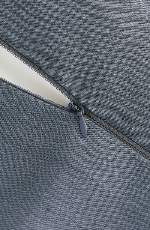 Verlee European Linen Duvet Set In Slate