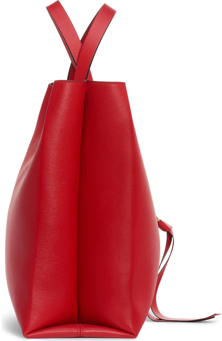 Valentino Garavani V-Ring Leather Tote, Alternate, color,