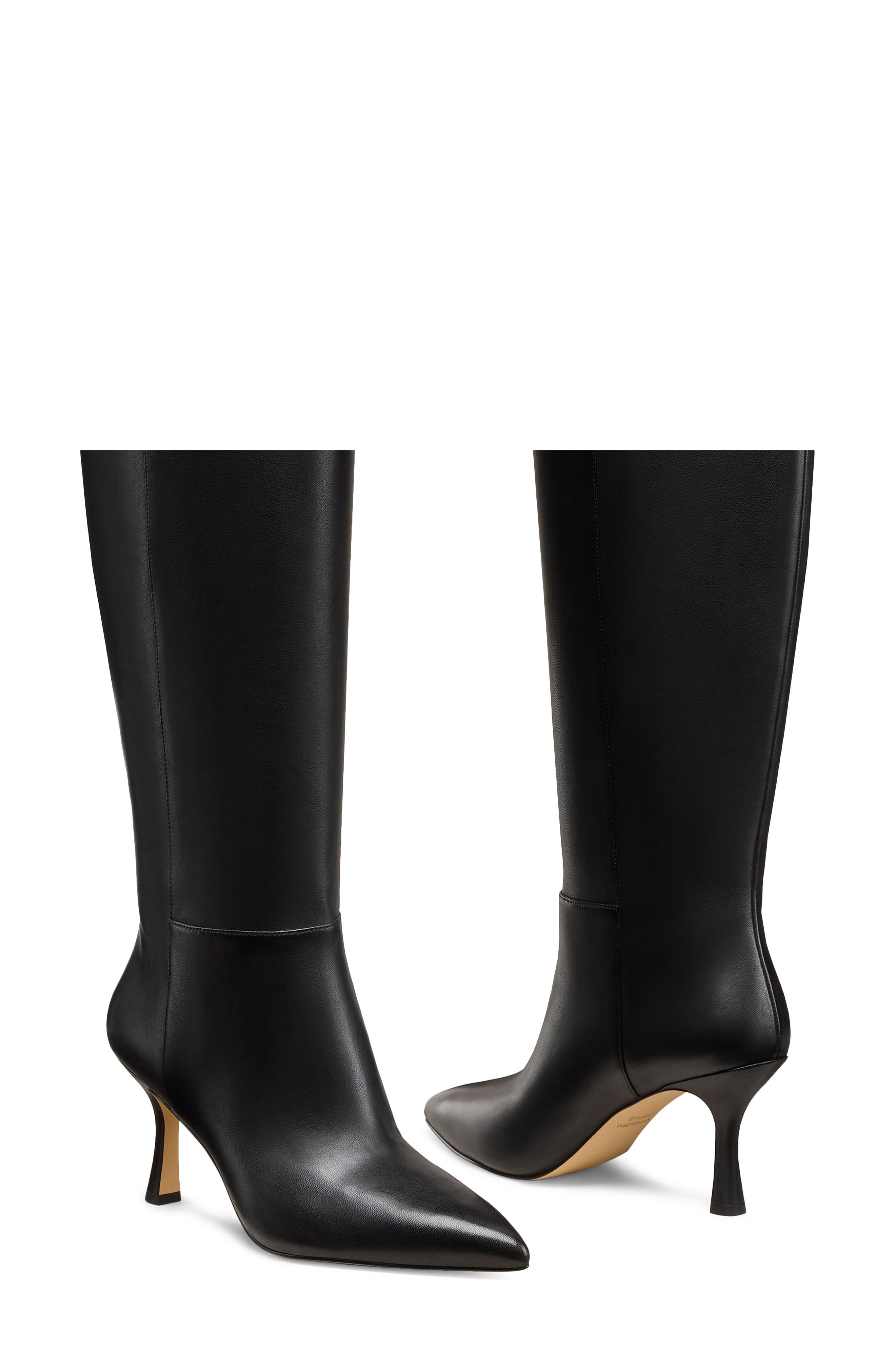 Valentina Tubo Boot, Alternate, color, BLACK