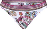 L
AGENCE Nicole Bright Paisley Bikini Bottoms