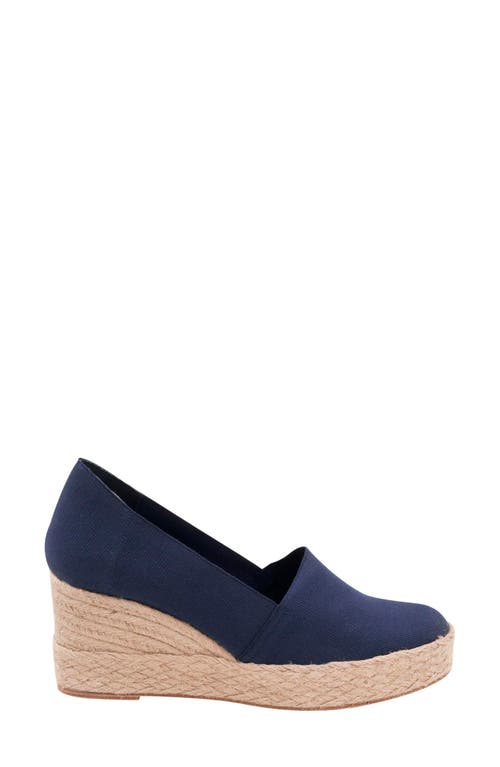 Andre Assous André Assous Patti Espadrille Wedge In Navy