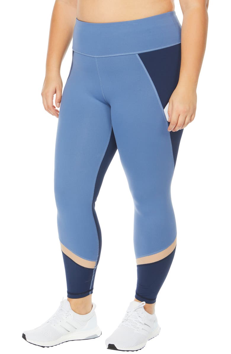SHAPE Activewear Endorphin Colorblock Capri Leggings, Alternate, color,