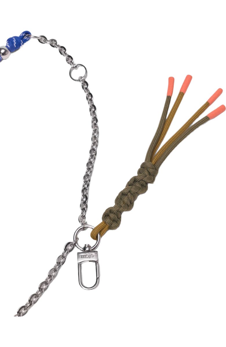maje Chain & cord mix bag charms, Alternate, color, Multi-Coloured