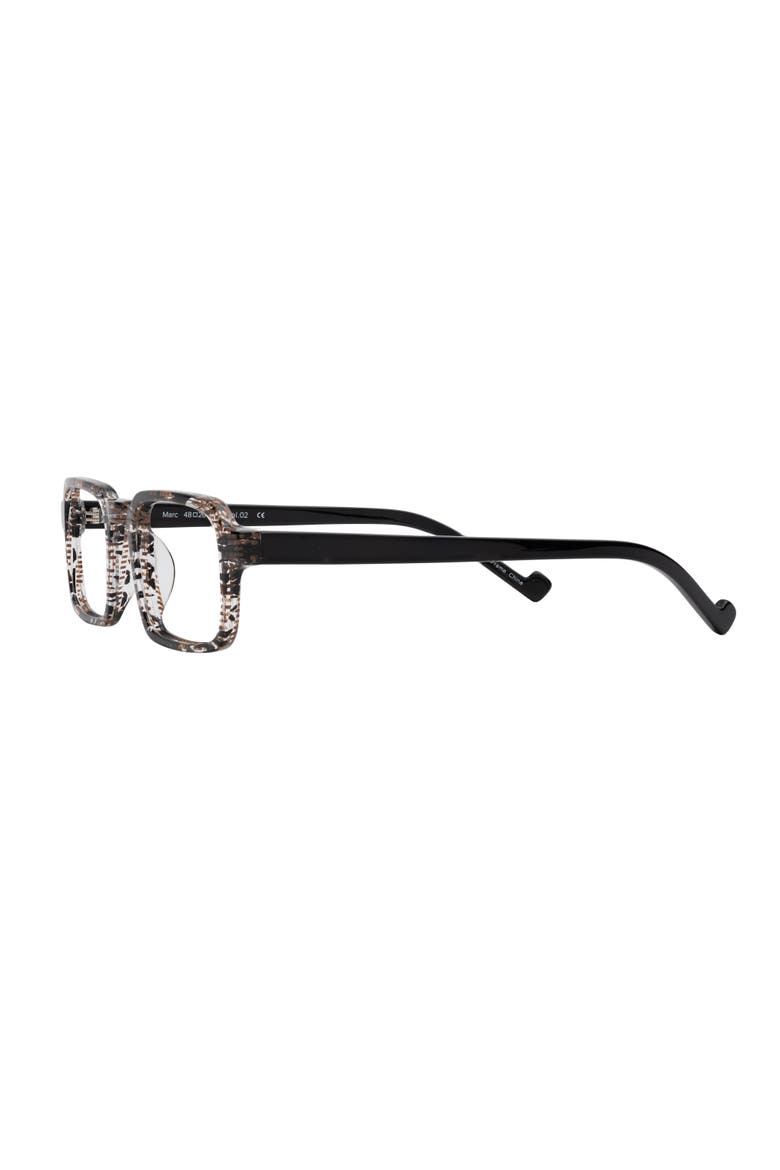 Marc Computer Blue Light Reading Glasses, Alternate, color, Brown and Black