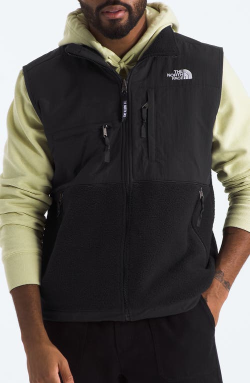 The North Face Retro Denali Vest In Black