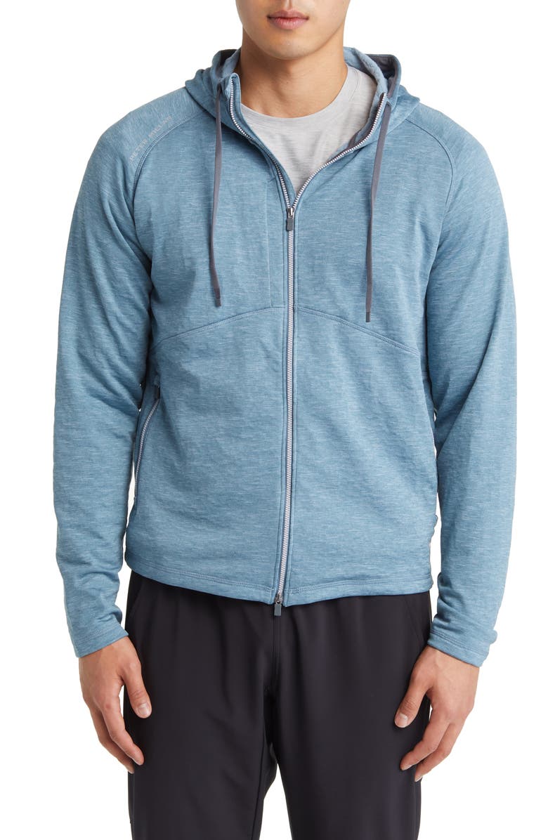 Peter Millar Eclipse Performance Zip Hoodie, Alternate, color, 