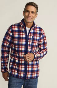 Lands' End Full Zip High Pile Fleece Jacket