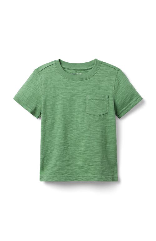 Janie And Jack The Slub Tee In Green