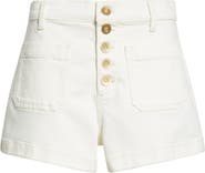 Ramy Brook Cindy High Waist Denim Shorts