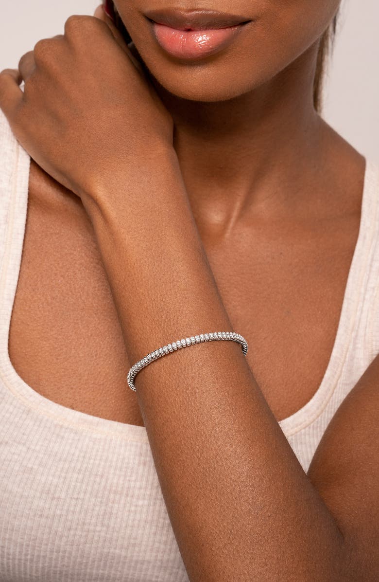 Bony Levy Audrey Diamond Stretch Bracelet, Alternate, color, 18K White Gold