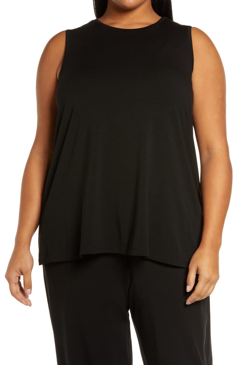 Jersey Long Shell, Main, color, BLACK