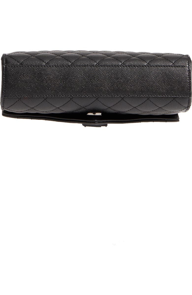 Saint Laurent Small Cassandre Leather Shoulder Bag, Alternate, color,