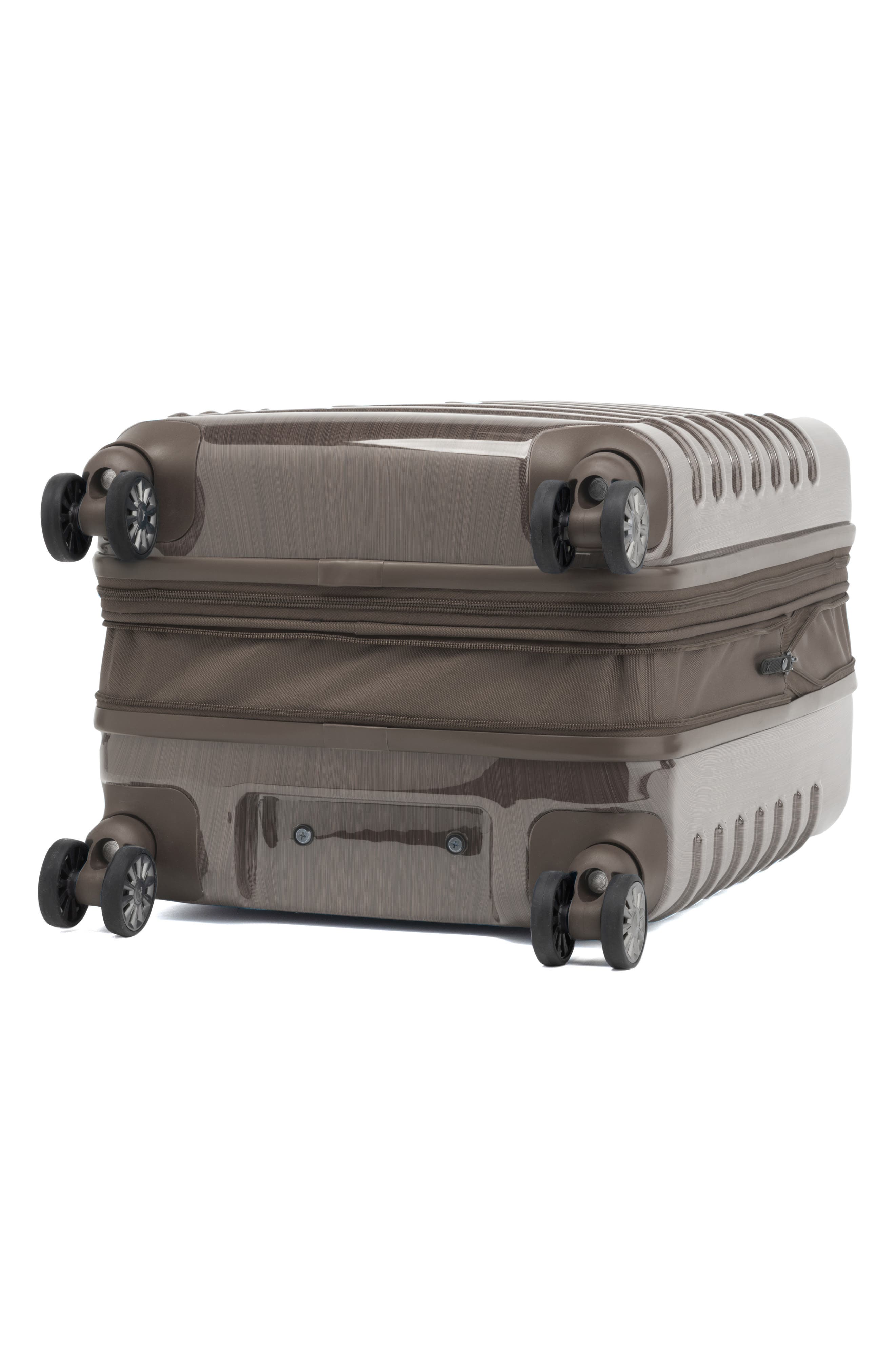 TRAVELPRO Rollmaster<sup>™</sup> Lite 2 20-Inch Expandable Carry-On Hardside Spinner Luggage, Alternate, color, Espresso Black Brushed