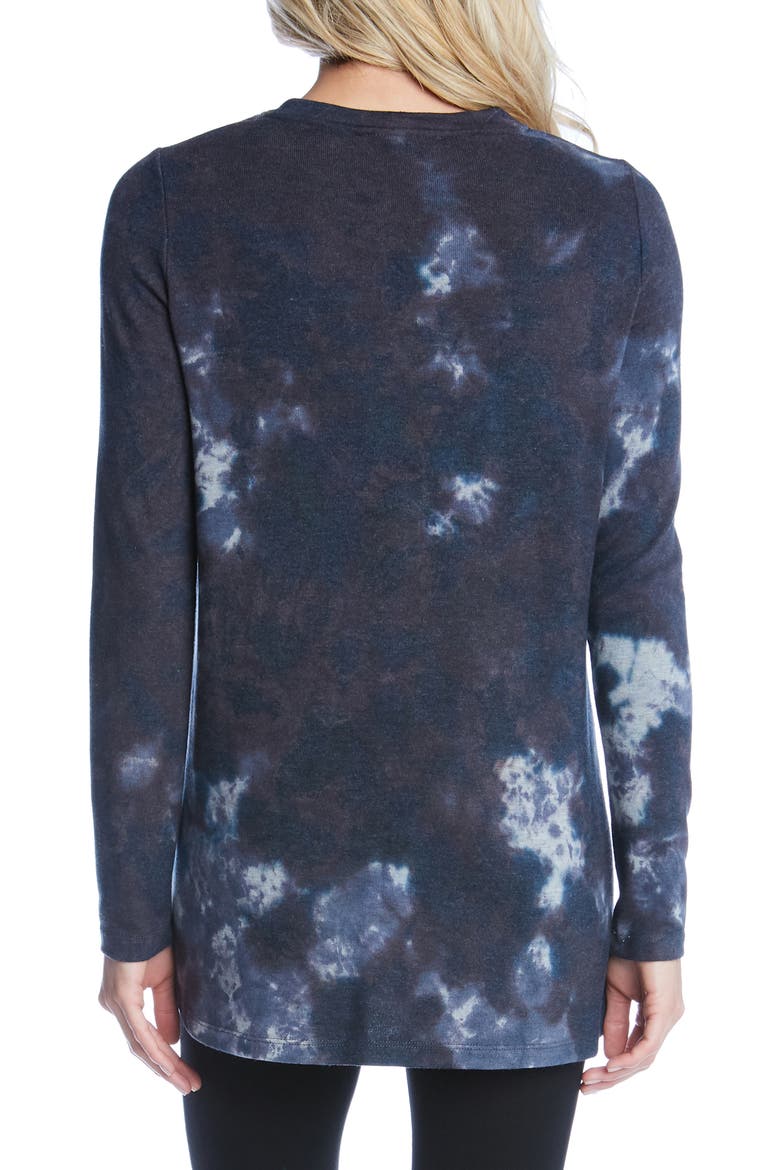 Tie Dye Crossover Sweater, Alternate, color, TYE DYE