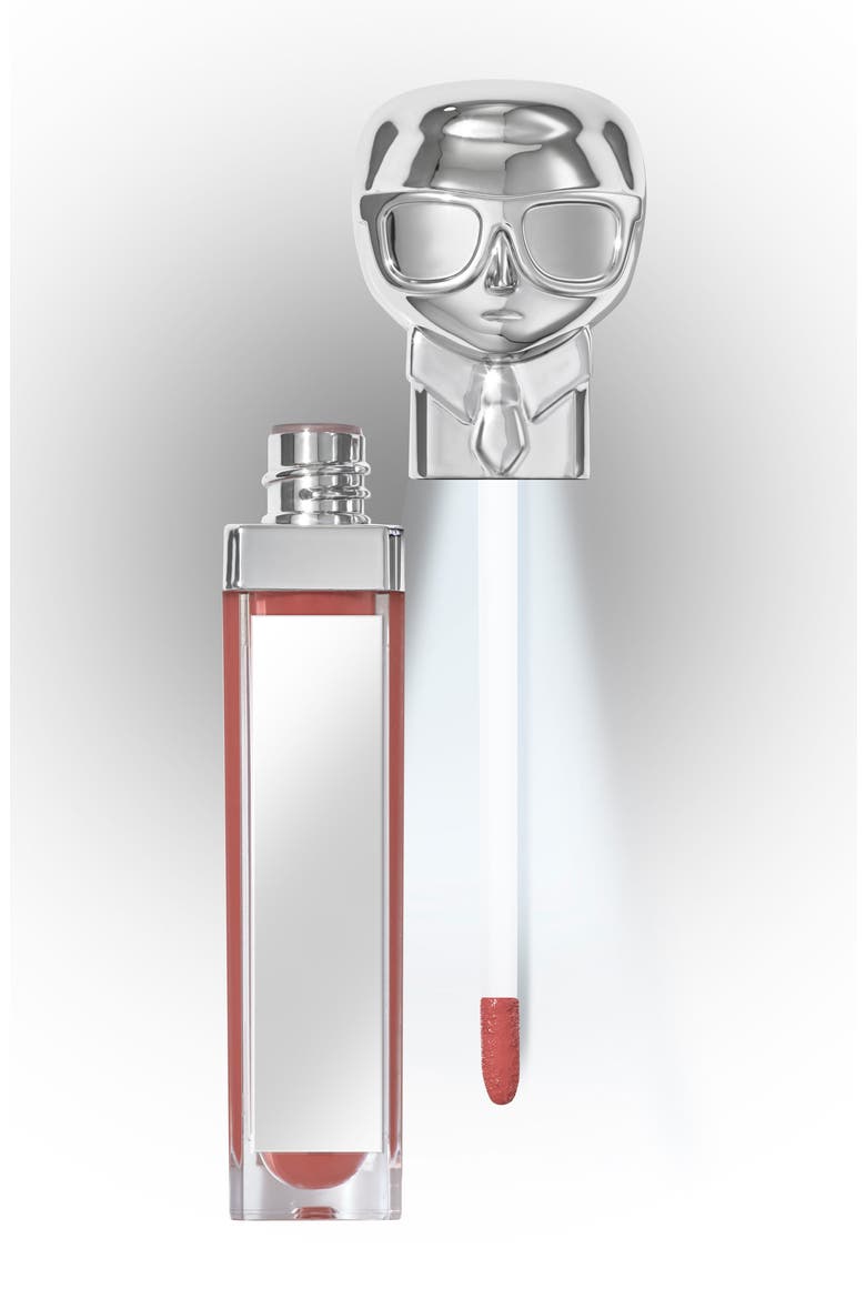KARL LAGERFELD + MODELCO Kiss Me Karl Lip Lights Lip Gloss (Nordstrom Exclusive), Alternate, color, ST. TROPEZ SUNSET