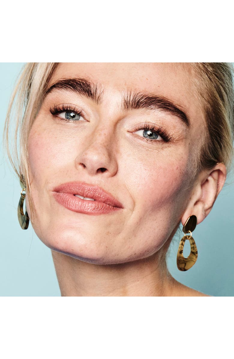 Toolally Pebble Drop Earrings - White Tortoiseshell, Alternate, color, White Tortoiseshell