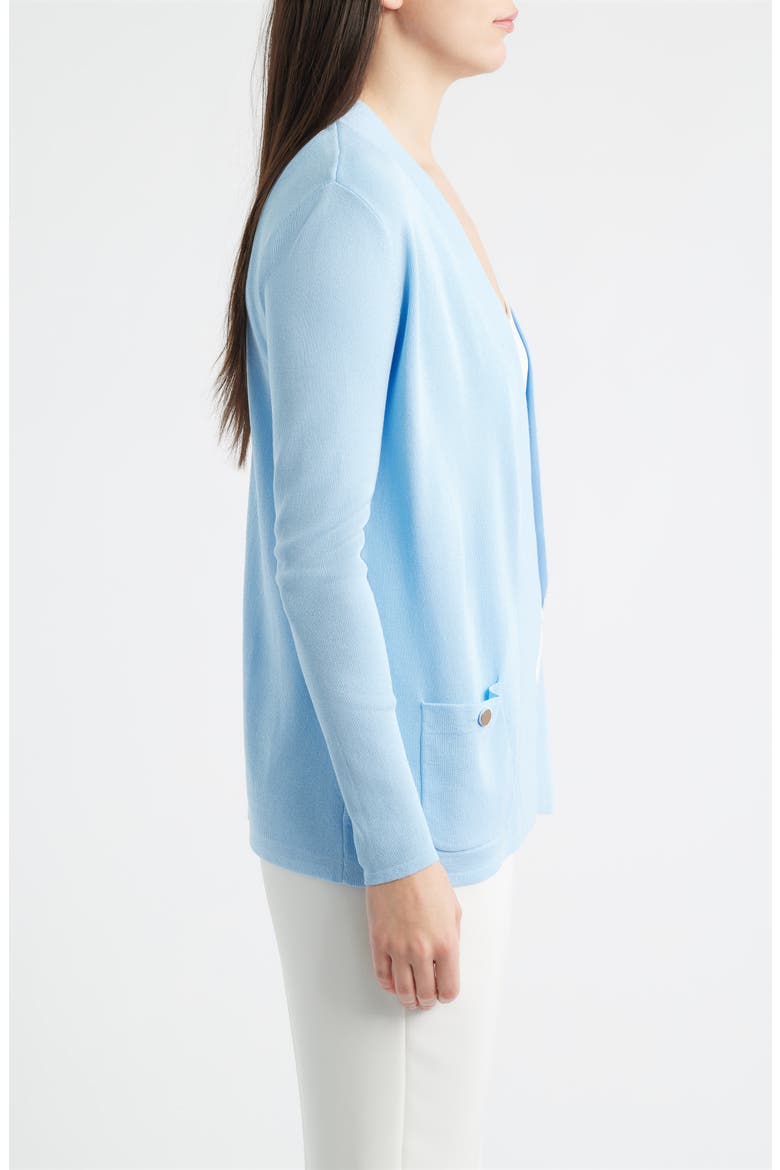 Malibu Open Front Cardigan, Alternate, color, LAKESHORE