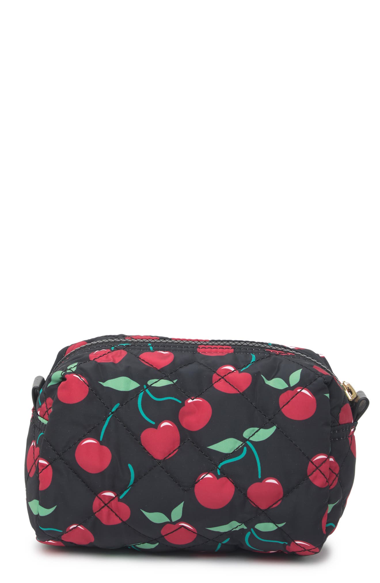 Marc Jacobs Quilted Large Printed Cosmetic Case, Alternate, color, 
