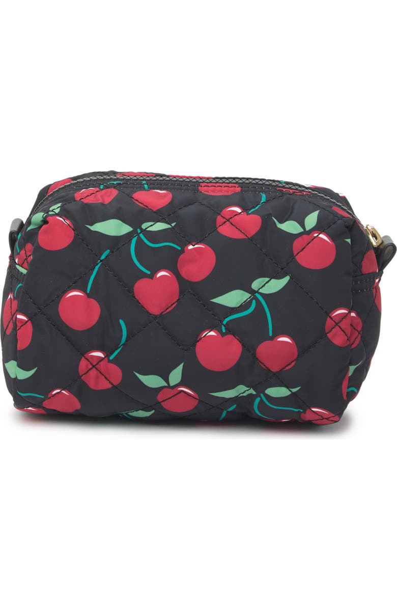 Marc Jacobs Quilted Large Printed Cosmetic Case, Alternate, color,
