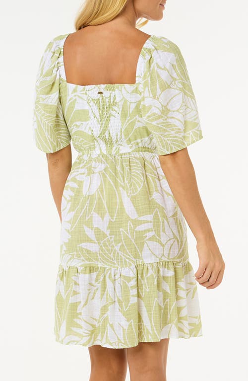 Rip Curl Cala Vadella Dress In Sage