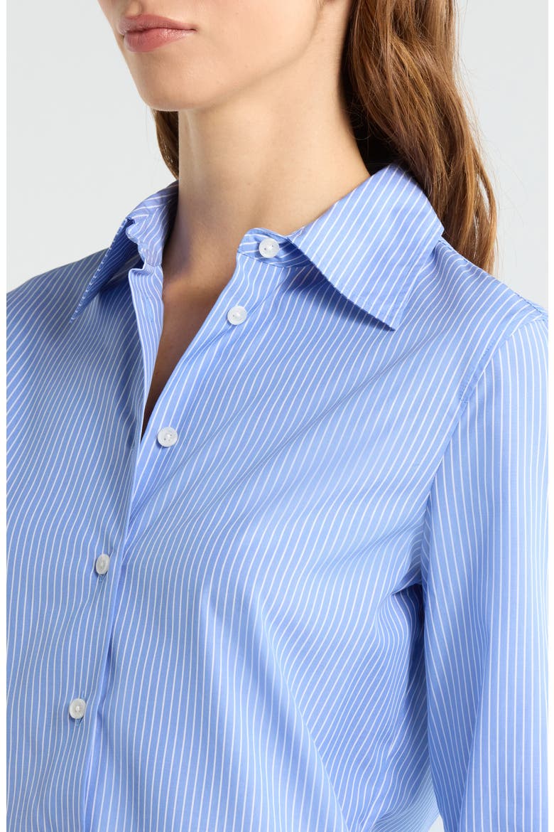 Dayton Stripe Shirt, Alternate, color, BLUE STRIPE