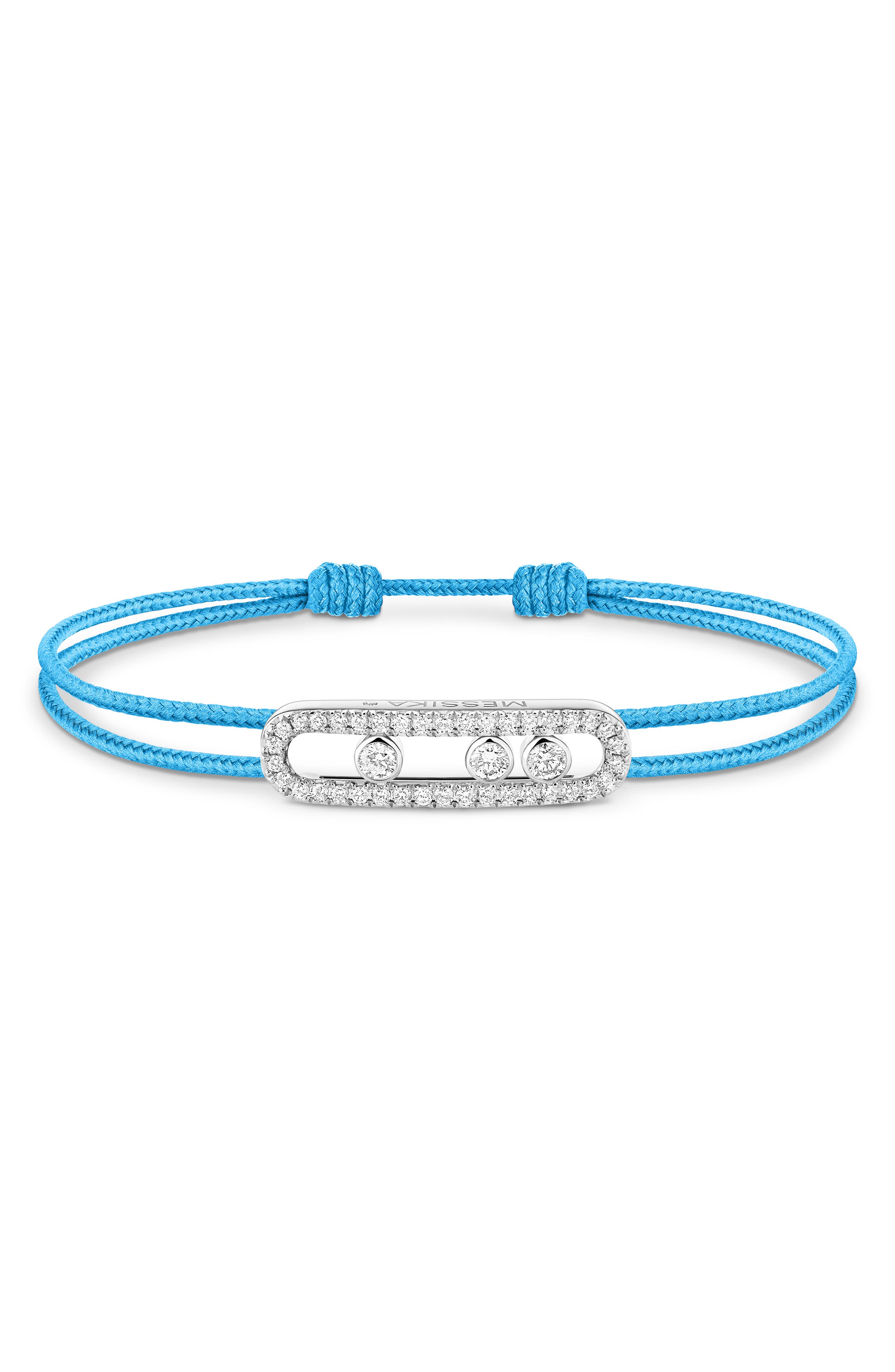 selected WHITE GOLD/ BLUE