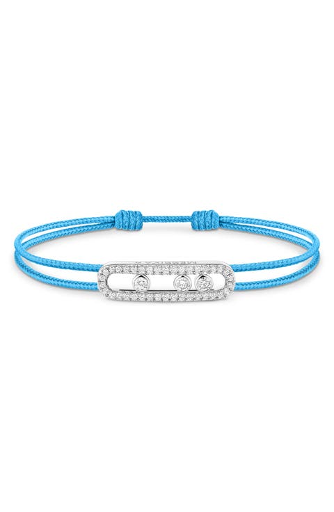 Care Diamon Cord Bracelet