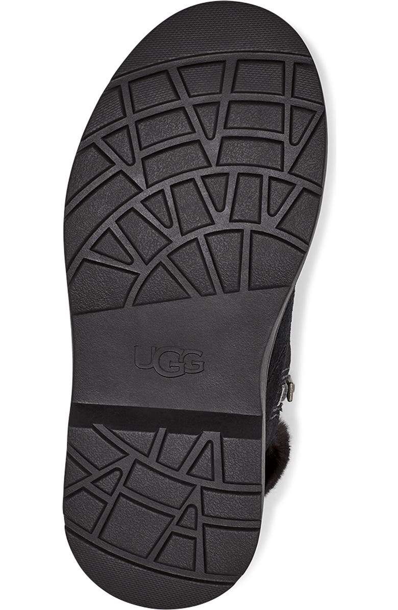 UGG<sup>®</sup> Kids' Azell Faux Fur Waterproof Hiker Boot, Alternate, color,