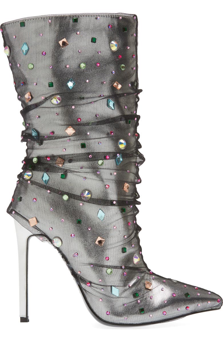 AZALEA WANG Liora Stiletto Bootie, Alternate, color,