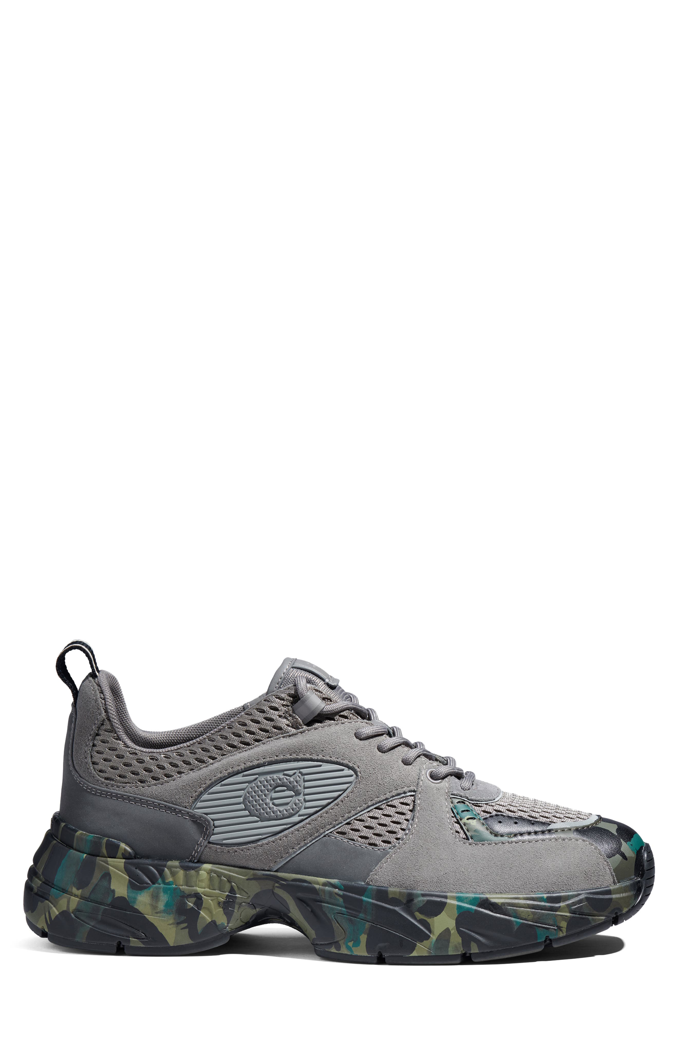 COACH Reflective Camo Tech Runner Sneaker, Alternate, color, 