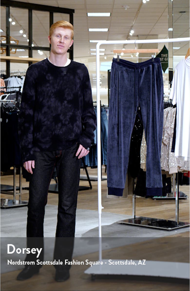 Velour Hairline Pajama Pants, sales video thumbnail