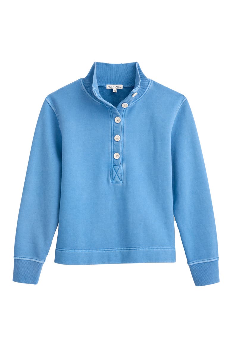 Penny Fleece Pullover, Alternate, color, FADED BLUE