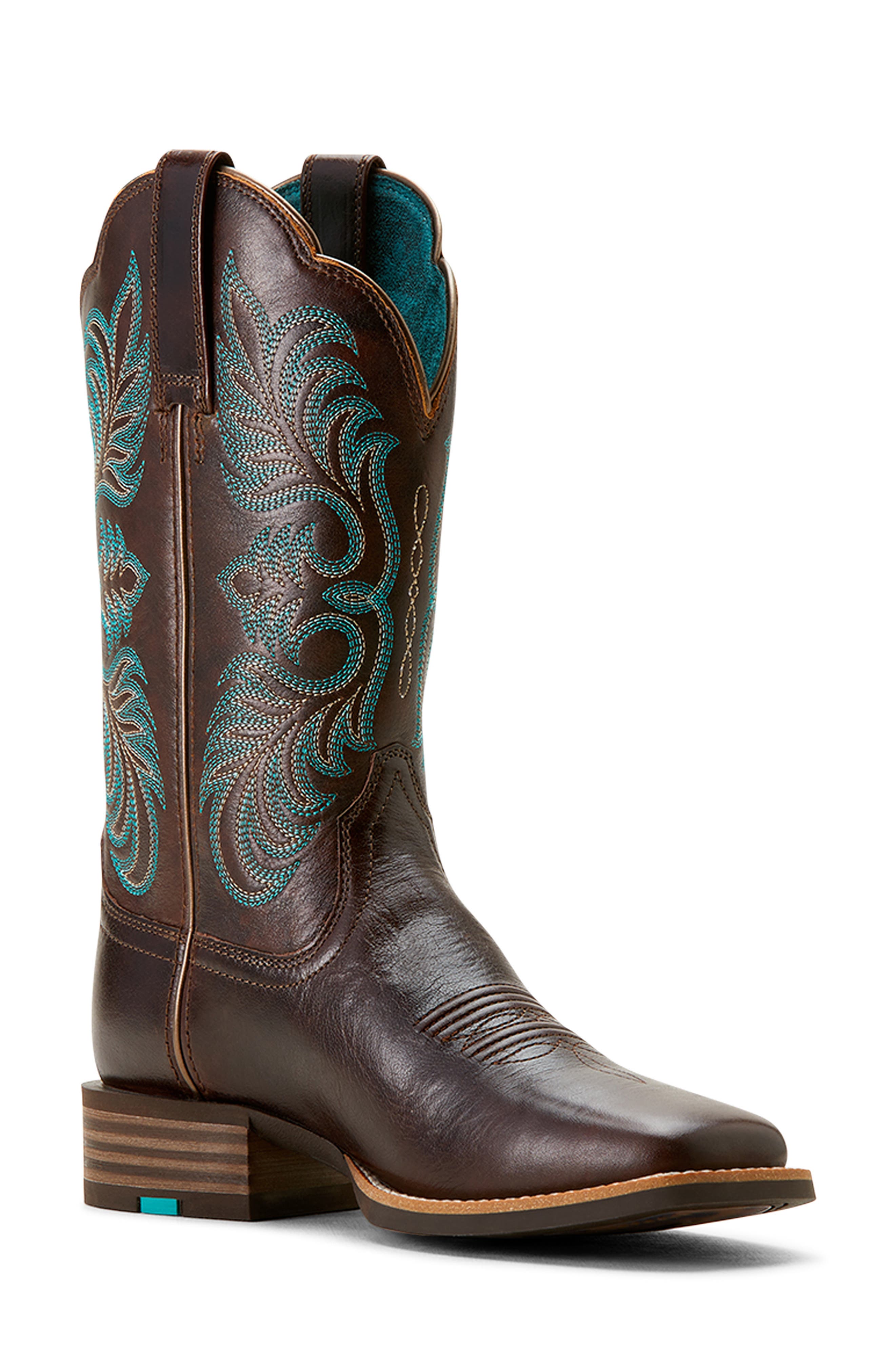 Ariat Gillette Tall Cowboy Boot, Alternate, color, Brown