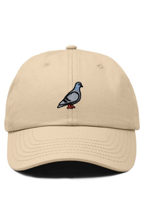 Pigeon Embroidered Everyday Hat