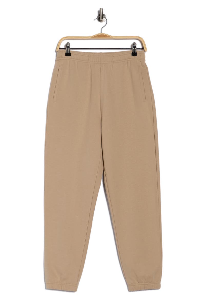 French Terry Sweatpants, Alternate, color, TAUPE