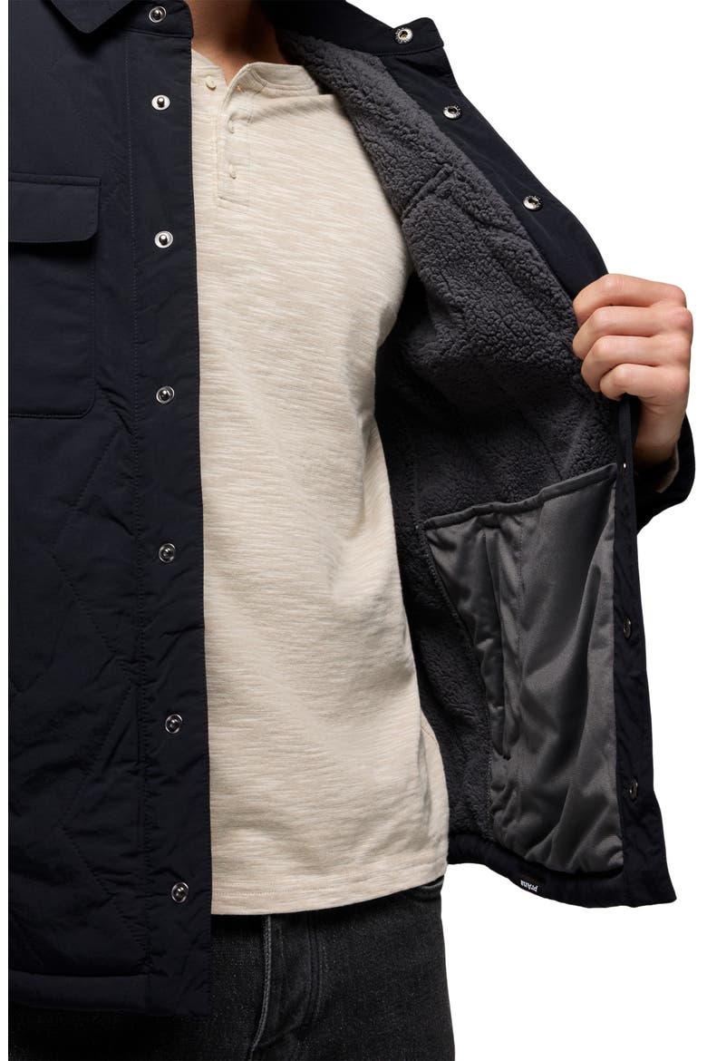 Encinitas Quilted Jacket, Alternate, color, BLACK