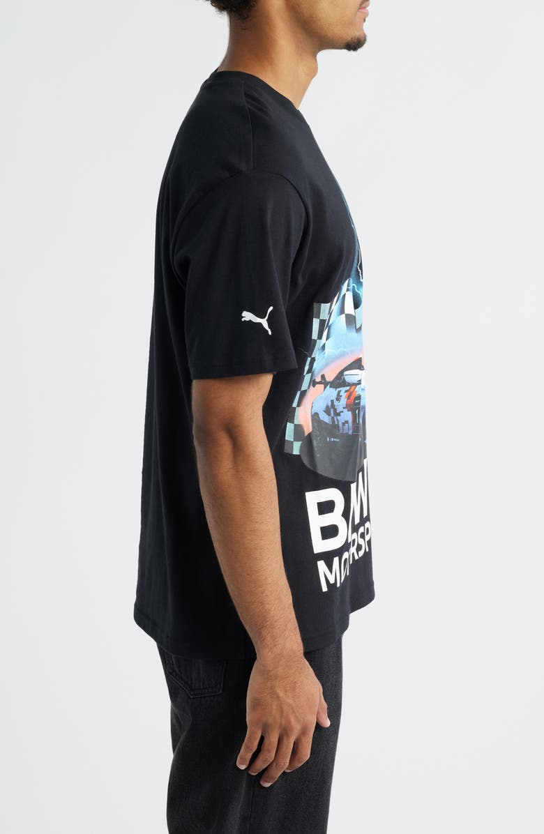 PUMA x BMW M Motorsport Cotton Graphic T-Shirt, Alternate, color, Puma Black