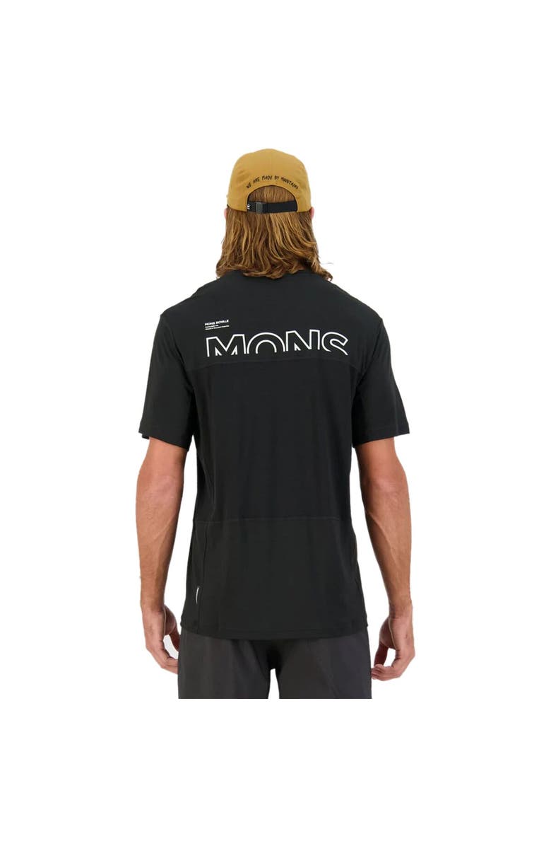 Mons Royale Tarn Merino Shift T-Shirt - Men
s, Alternate, color, Black/Black