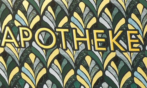 Apotheke Ceramic Scented Candle In White