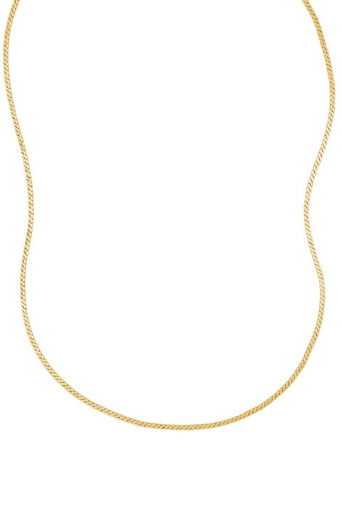 Serpentine Chain Necklace
