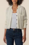 KUT from the Kloth Elena Button Front Pointelle Cardigan