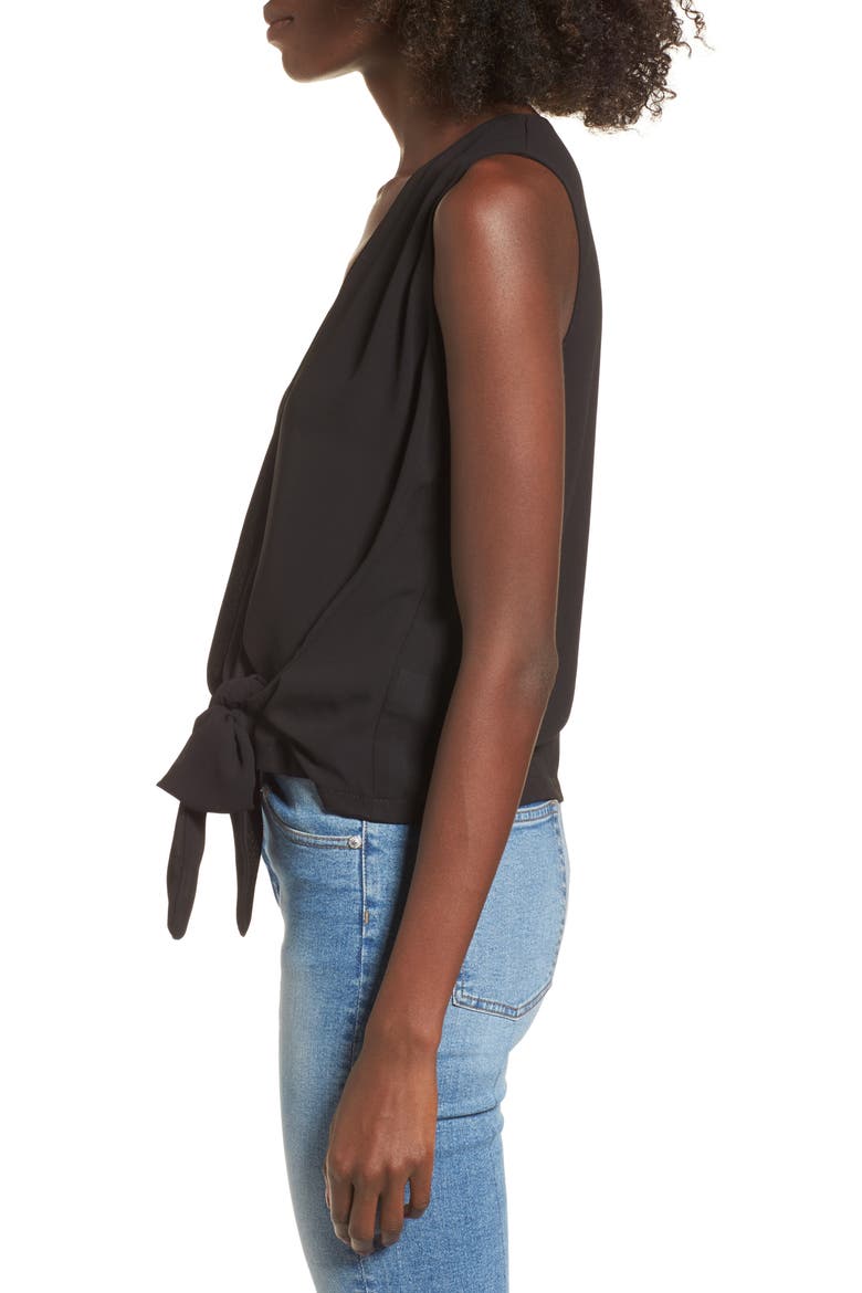 Wrap Tank, Alternate, color, BLACK