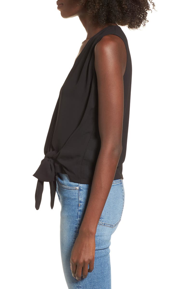 All in Favor Wrap Tank, Alternate, color, 