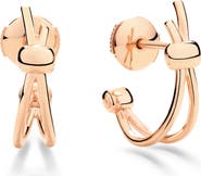 Pomellato Double Row Hoop Earrings